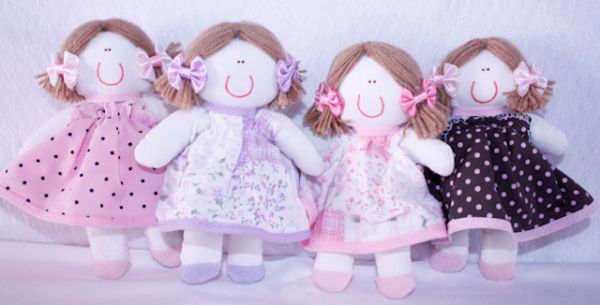 Boneca Dinha Mine para Aplicação,lembracinhas cada